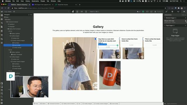 Creating tooltips in Webflow - Live Tutorial