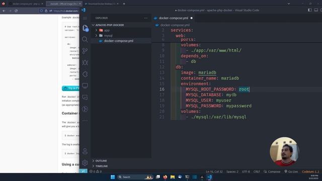 PHP TUTORIAL #03 SETUP DEV ENVIRONMENT DENGAN DOCKER (PHP, APACHE, MARIADB) смотреть онлайн