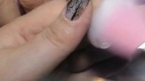 коррекция ногтей квадрат нюдовые ногти маникюр #shorts#nails#nailart