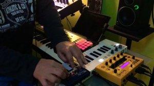 068 - #Jamuary2020 Day 7 - Korg Monotron Duo, Mopho, Roland FA-06 (07.01.2020)