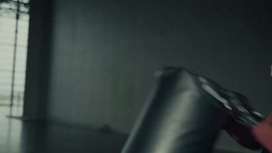 Напольный боксерский мешок манекен