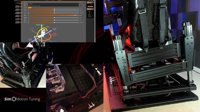 Motion Capabilities of the PT Actuator 6DOF Simracing Motion Simulator / Sim Racing Studio смотреть онлайн