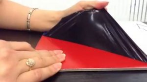 Защитная самоклеящаяся пленка PRO PACK на алюминиевой  композитной панели