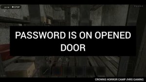 How to find Metal Horror Escape Level 2 Password | METAL HORROR ESCAPE | CROWNS HORROR CAMP /HRS