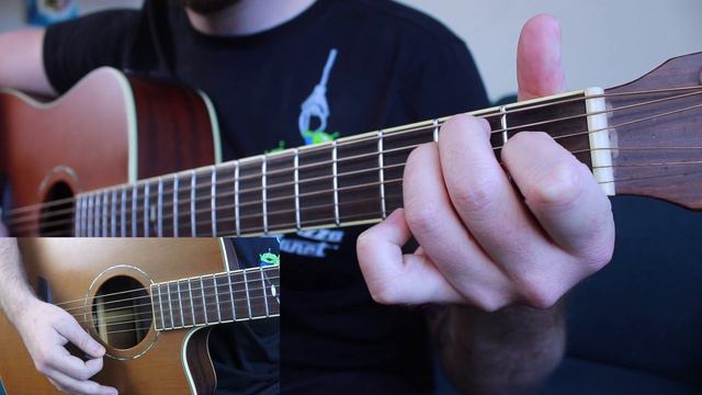 How to Play "Big City Blues" by Lil Peep on Guitar *EASY* смотреть онлайн