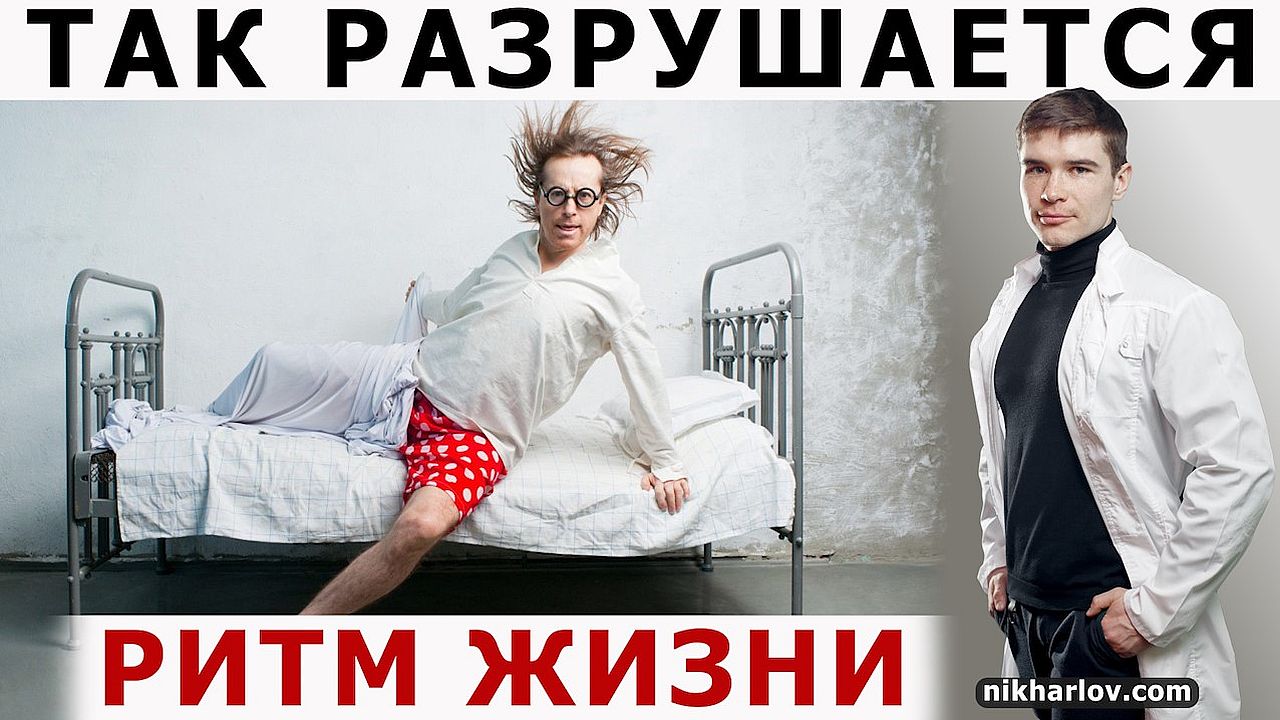 ? Как разрушается циркадный ритм и кортизол выходит из-под контроля в реальной жизни H. Sapiens?