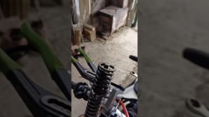 Тюнинг передней вилки до 870мм, Regulmoto Athlet 250.