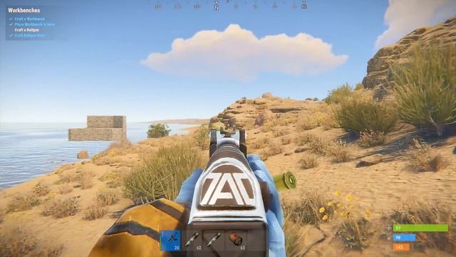 Выживание в доме-невидимке. Соло рейд клана за 1 копьё - Rust/Раст смотреть онлайн