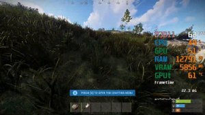 GeForce RTX 2060 -- Intel Core i7-4770K -- Rust FPS Test