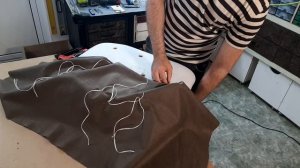 Как перетянуть кресло своими руками | РЕСТАВРАЦИЯ мебели DIY #сделайсам #каретнаястяжка #реставраци