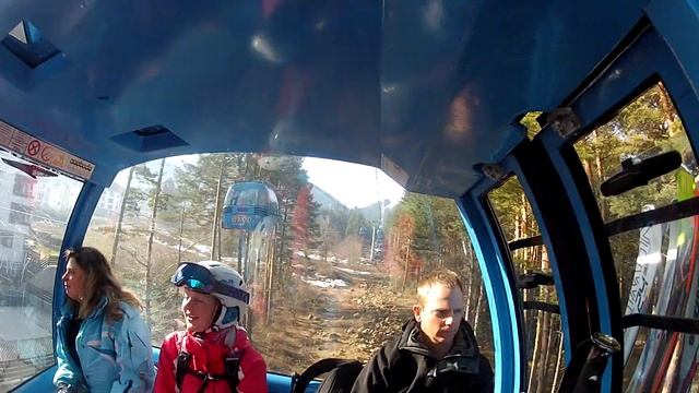 Подъем в горы Банско 1 очередь, Болгария смотреть онлайн