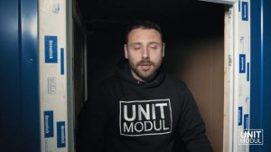 Блок-контейнер на санях от компании ЮнитМодуль