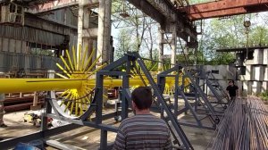 Поставили в г. Сочи станок для изготовления каркасов с автоматической сваркой SGH15-12