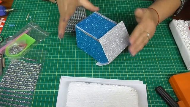 Зимний домик из картона смотреть онлайн