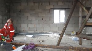 Подпорка потолка при большом пролёте 2021!часть 1$