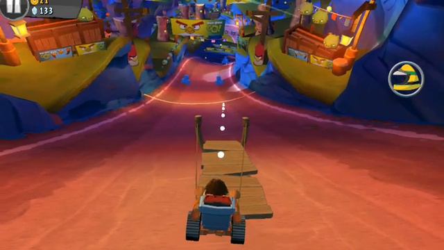 Jogando de Senna bird no angry birds go! - RedRaivoso смотреть онлайн