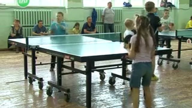Семейный турнир по настольному теннису