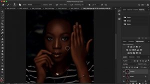 Make SKIN GLOW and Dodge & Burn At The Same Time in Photoshop