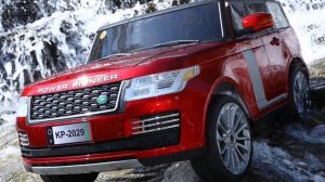 Детский Электромобиль Range Rover 2029 двухместный полноприводный 4х4