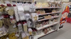 Реакция добермана на первый снег) Закупка в Ашане. Пора доставать елку!