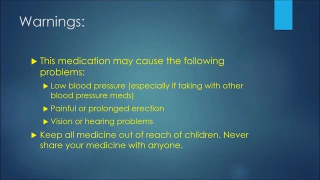 How To Use CIALIS (TADALAFIL)