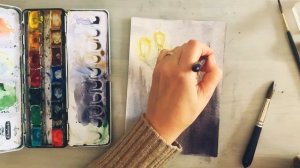 Уроки рисования для начинающих, городской пейзаж акварелью. Лондон