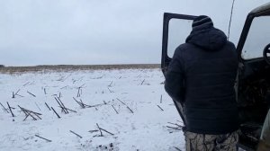 Уаз на всех блокировках и нива с блоккой от Иж техно.
