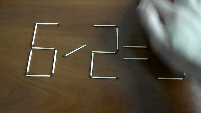 Головоломки со спичками 1/16 Удалите 2 спички чтобы исправить уравнение смотреть онлайн