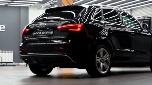 Audi q3 - тонирование и оклейка защитной плёнкой фар