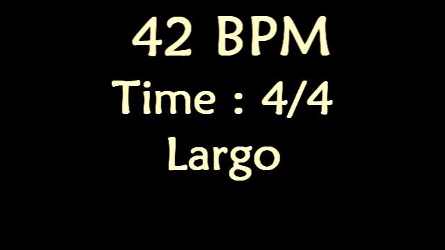 42 BPM Metronome Click Track on 4/4 смотреть онлайн