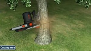 ДЕМОНСТРАЦИЯ ЦЕПНОЙ ЭЛЕКТРИЧЕСКОЙ ПИЛЫ P.I.T. PKE405-C