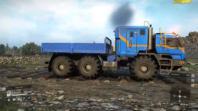 SnowRunner - Azov 42-20 Antarctic Suspension Test