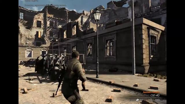 Sniper Elite V2 - Прохождение (часть 2 - Конвой в Шеребенге) смотреть онлайн