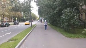 Прогулка от метро Сокол и до Ленинградского рынка в Москве.