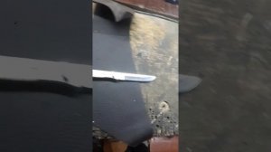Выкидной нож (своими руками,с плоской пружиной)