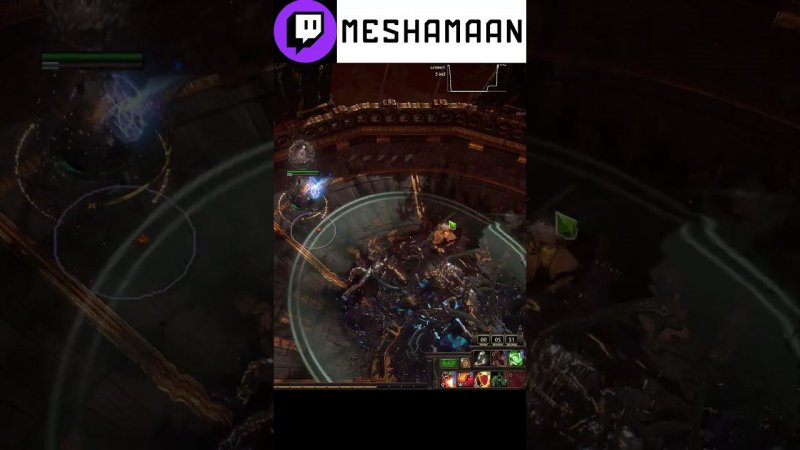 НЕОЖИДАННЫЙ и РЕДКИЙ дроп на Соло Хк лиге! || Path of exile  #meshamaan #pathofexile #affliction