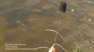 Рыбалка. Река Куказар. Нязепетровское водохранилище. Fishing..