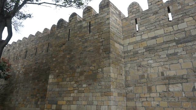 AZERBAIJAN: Awesome 12th century BAKU FORTRESS and WALLS #travel #azerbaijan смотреть онлайн