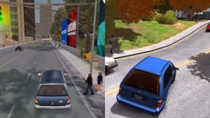 GTA 3 VS GTA 4 - СРАВНЕНИЕ ЛИБЕРТИ СИТИ