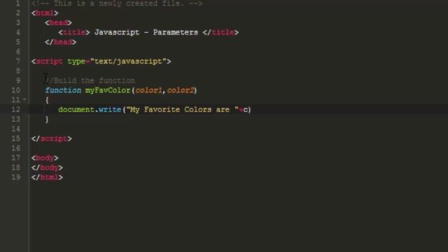 Functions & Arguments in Javascript