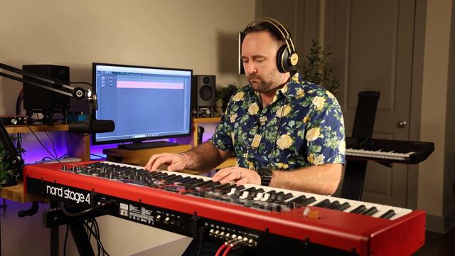 Nord Stage 4 - White Grand Piano - Raw Demo (no effects)