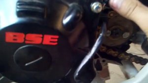 ПИТБАЙК BSE PH10 150E Установка датчика включенной перкдачи