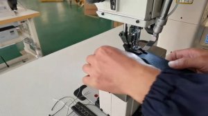 Двухигольная промышленная швейная машина для декоративной прострочки