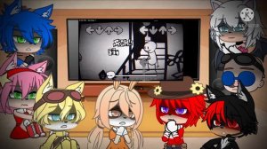 Sonic Characters React To Friday Night Funkin VS Funkdela Catalouge - Vol. 1 Funkin // GCRV