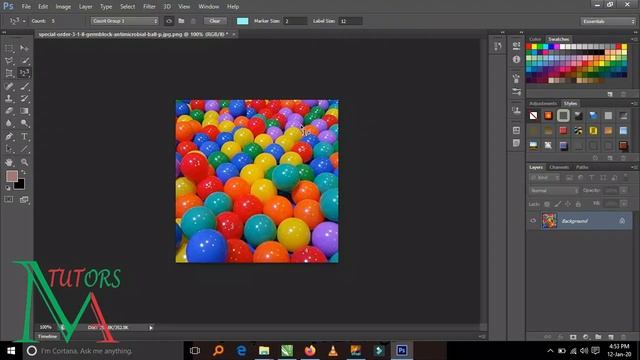Adobe Photoshop CS6 Tutorial#11 || how to use count tool || Graphics Software смотреть онлайн