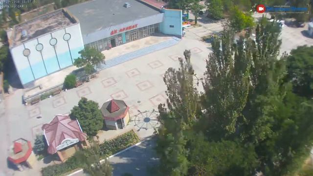 Центр Щёлкино, 29.08.2016 - time-lapse с камеры 3 смотреть онлайн