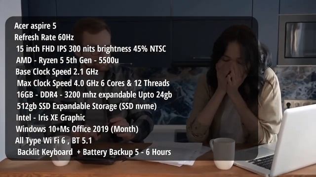 Top 5 Best Laptops Under 55000 in 2022⚡Laptop Under 55k For Students, Coding, Editing, Gaming, смотреть онлайн