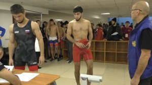 Взвешивание борцов до 74 кг, Кудуховский 2022.