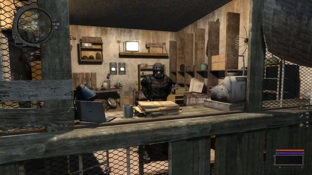 Stalker Зов Припяти - Мод Путь во мгле. Жучки для прослушки. Место, где стоит снабженец.