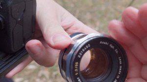 РАДИОАКТИВНЫЙ объектив! Конкурент Гелиоса - Super-Takumar 55mm f/2